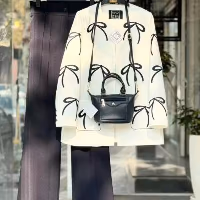 کت شلوار پاپیون.