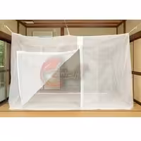 پشه بند حریر مدل بدون کفه 3در2 به صورت عمده در هر بسته بندی 2عدد