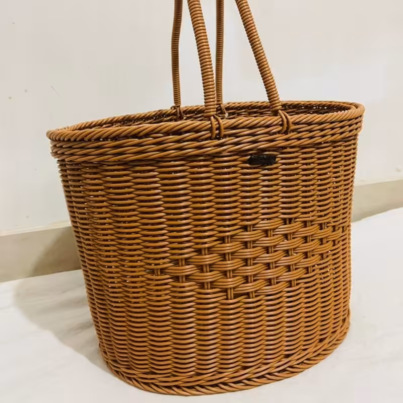 سبد مسافرتی پلاستیک فشرده داخل مفتول بسیار مقاوم