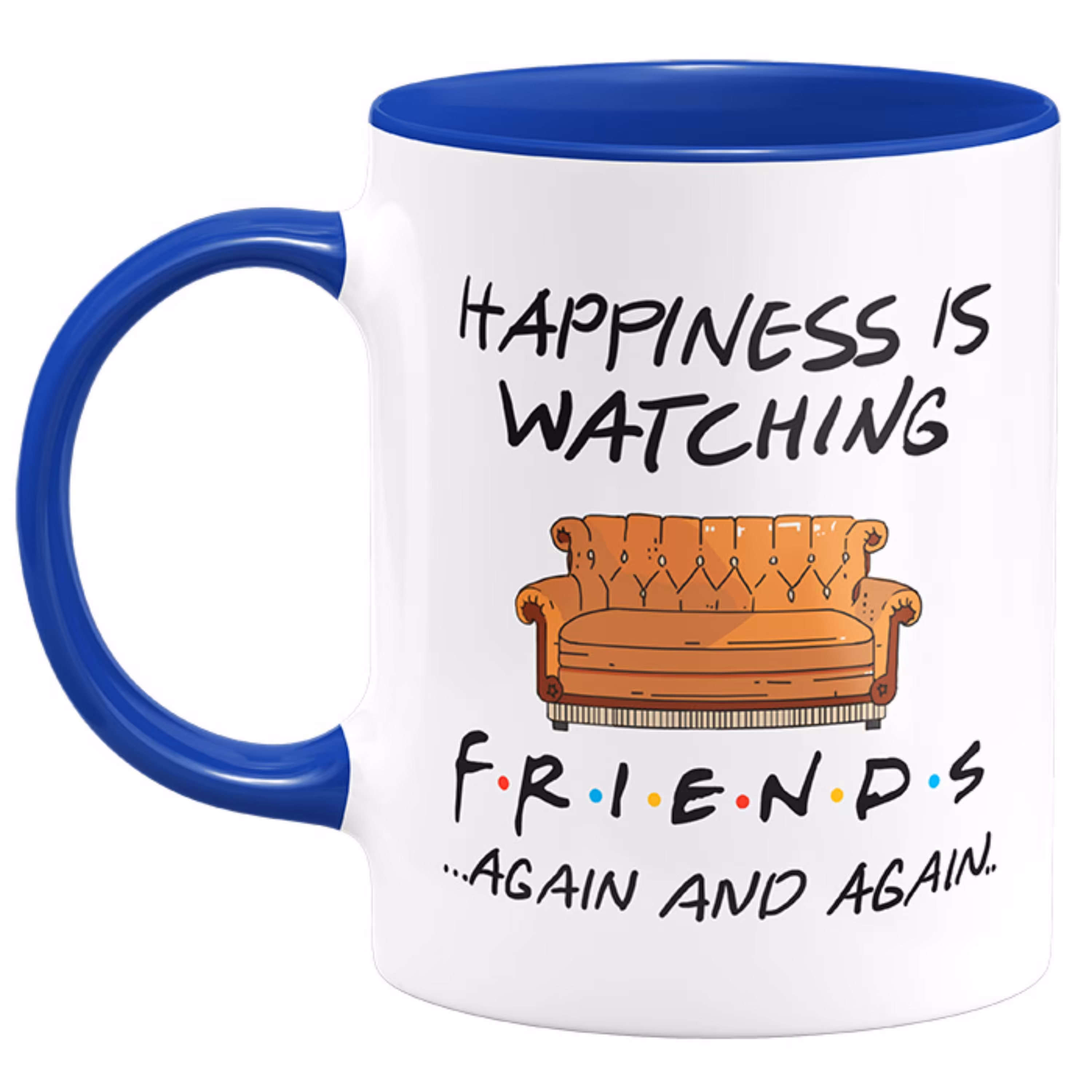 ماگ سرامیکی طرح رنگی فرندز