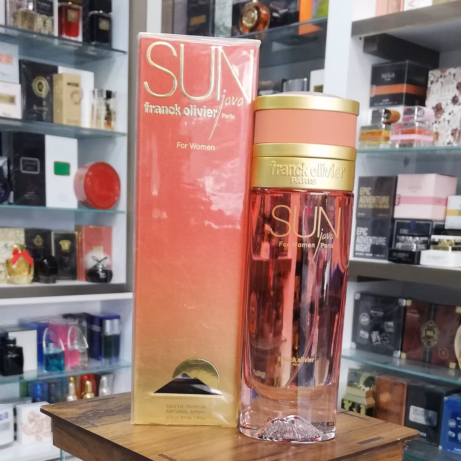 عطر ادکلن فرانک الیور سان جاوا زنانه Franck Olivier Sun Java

