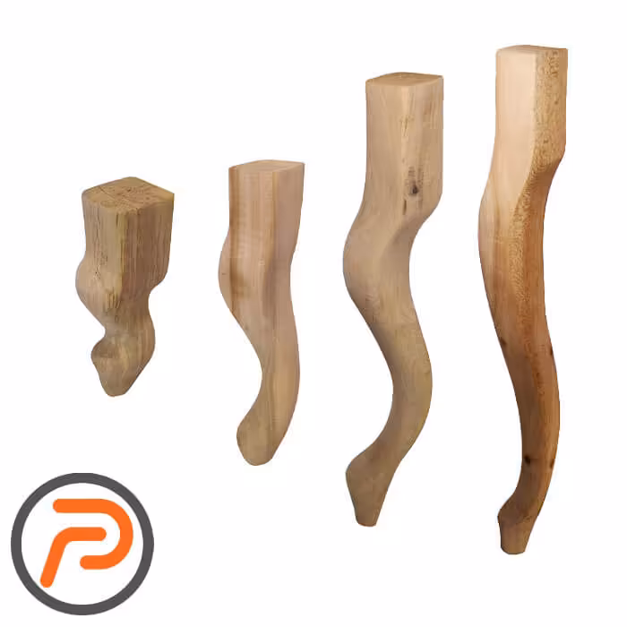 پایه چوبی سم آهویی 19 تا 80 سانتیمتر