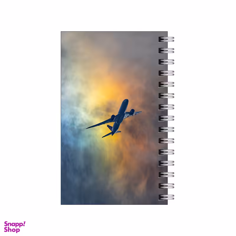 دفترچه یادداشت ۶0 برگ مدل To Do List طرح هواپیما کد 7996644