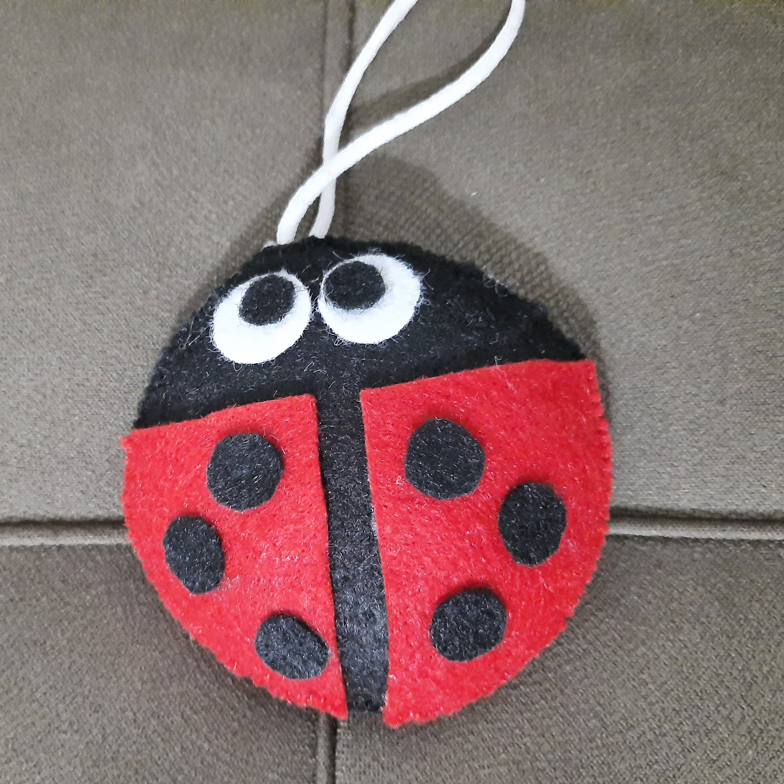 جاسوئیچی نمدی طرح کفشدوزک 🐞