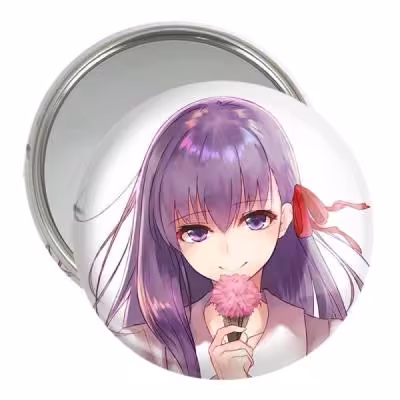 آینه جیبی خندالو مدل ساکورا انیمه فیت استی نایت Fate Stay Night کد 22753
