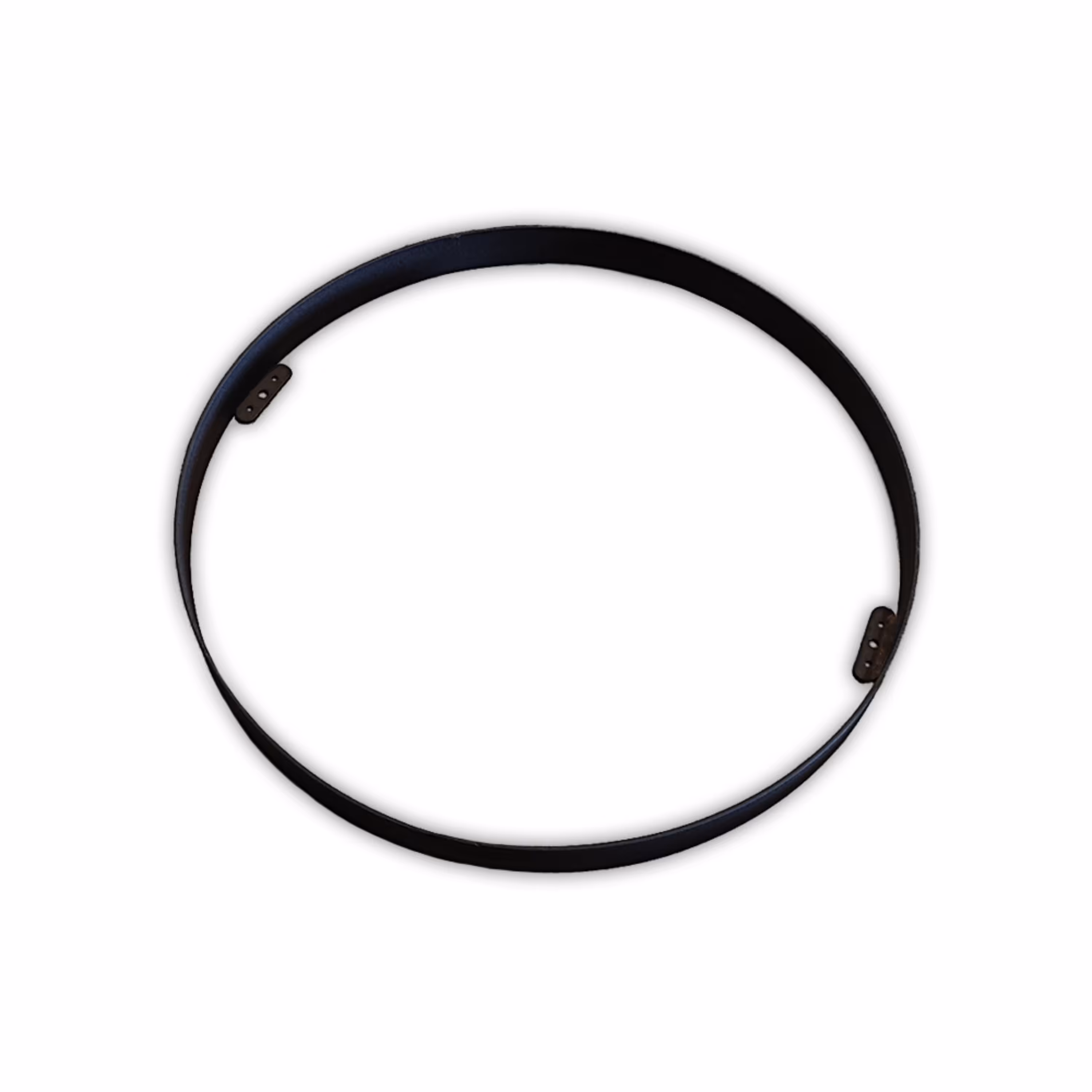 حلقه ساعت روستیک فلزی با رنگ کوره ای قطر 50 سانت