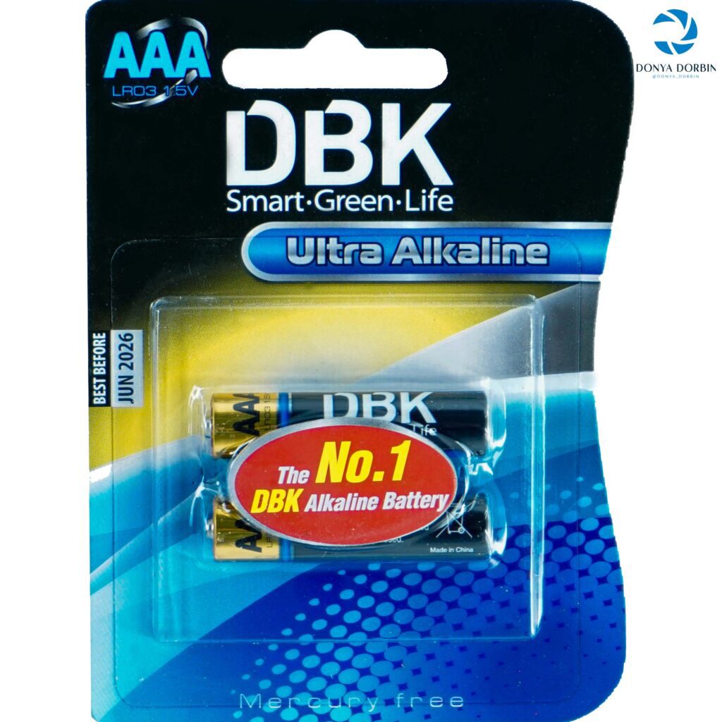 باطری نیم قلمی آلکالاین DBK Ultra Alkaline مدل LR6