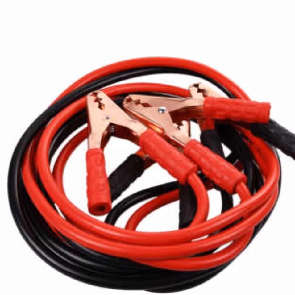 کابل باطری به باطری ماشین تمام مس 2 متری 800 آمپر