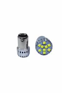 لامپ خودرو سفید 1157 LED تزئینی DOUBLE DUY 12V 4W CANBUS LAAM952 Space