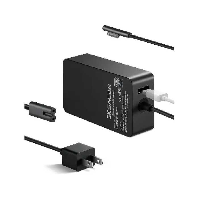 خرید و قیمت آداپتور شارژر مایکروسافت مدل Surface 65W Power Supply