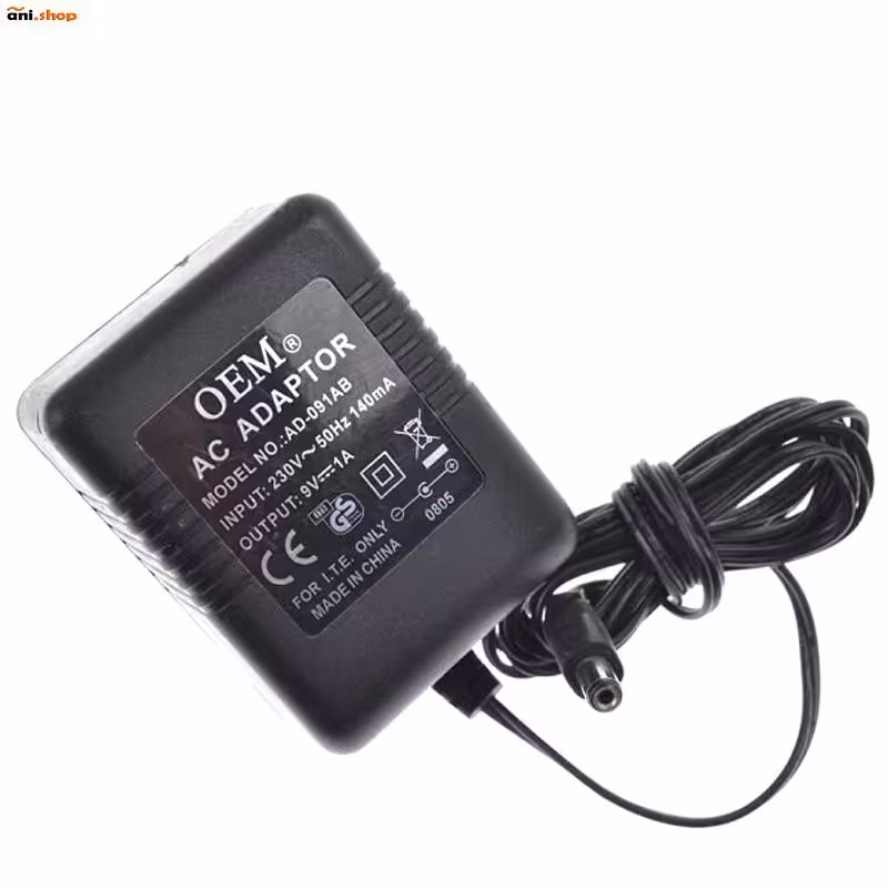 آداپتور 12 ولت  1  آمپر  مدل dz-67 AD-121AB