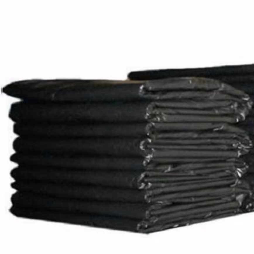 کیسه زباله مشکی در سایز 70در90ضخیم وزن پنج کیلو گرم