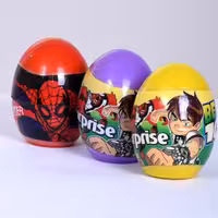 تخم مرغ شانسی جایزه دار سایز 7 بسته 12 عددی (عمده ) 