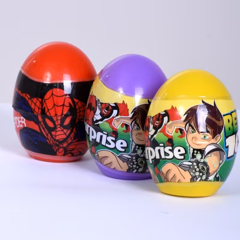 تخم مرغ شانسی جایزه دار سایز 7 بسته 12 عددی (عمده ) 