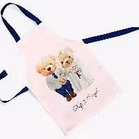 پیشبند تدی مخمل چاپ دیجیتال قابل شستشو و رنگ ثابت دارای آستر ضدآب کد25