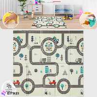 زیرانداز بازی اله له طرح Elele City Road کد XFD303