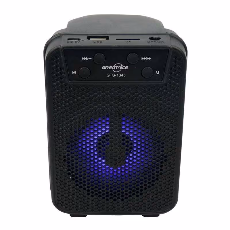 اسپیکر  بلوتوثی چمدانی متوسط مدل GTS 1345 مشکی 