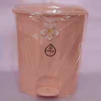 سطل زباله گلدار متوسط