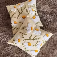 کاور کوسن های پانچدوزی شده  2عدد