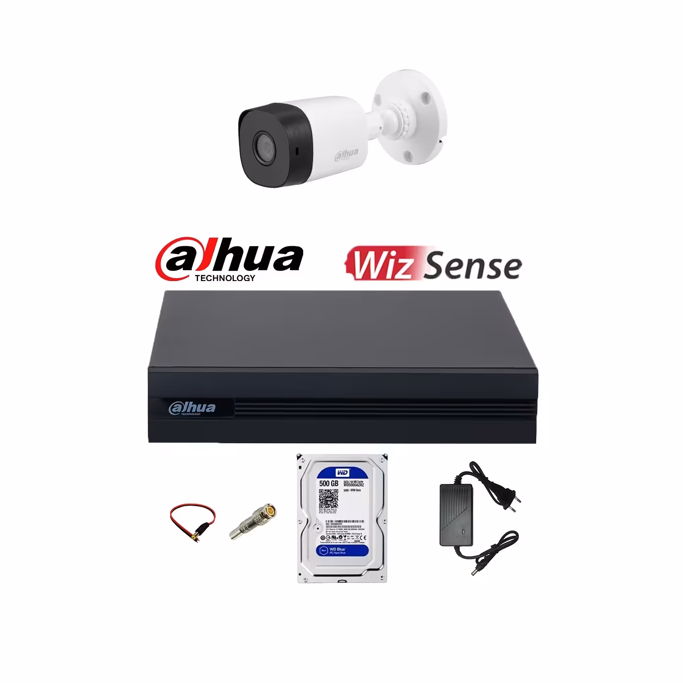 پکیج دوربین مدار بسته داهوا تک دوربین ارزان و اقتصادی