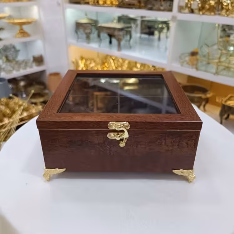 تی بگ چهار خانه مربع چوبی 