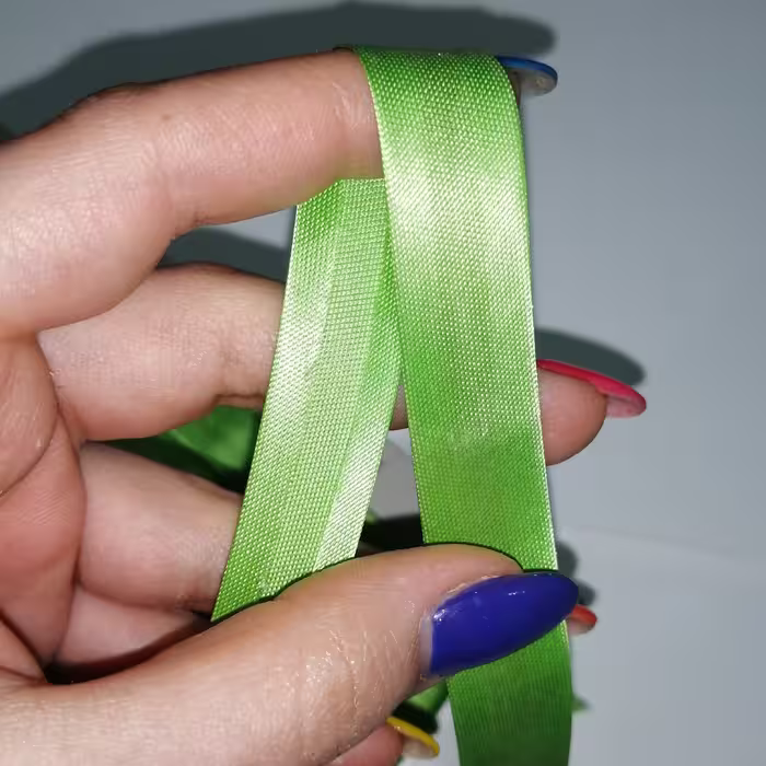 نوار  اریب سبز 3 عرض یک و نیم یک متر 