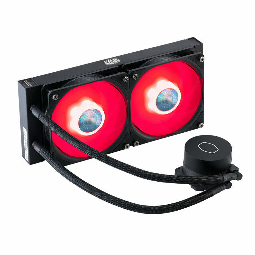 خنک کننده مایع پردازنده کولر مستر MASTERLIQUID ML240L V2 RED