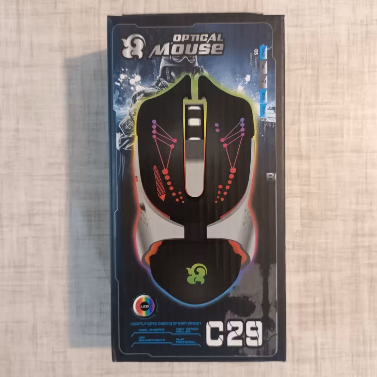 ماوس گیمینگ باسیم مدل C29 