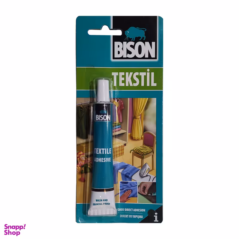 چسب پارچه بایسن مدل TEKSTIL حجم 25 میلی لیتر