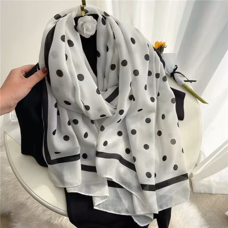 شال وارداتی خالخالی