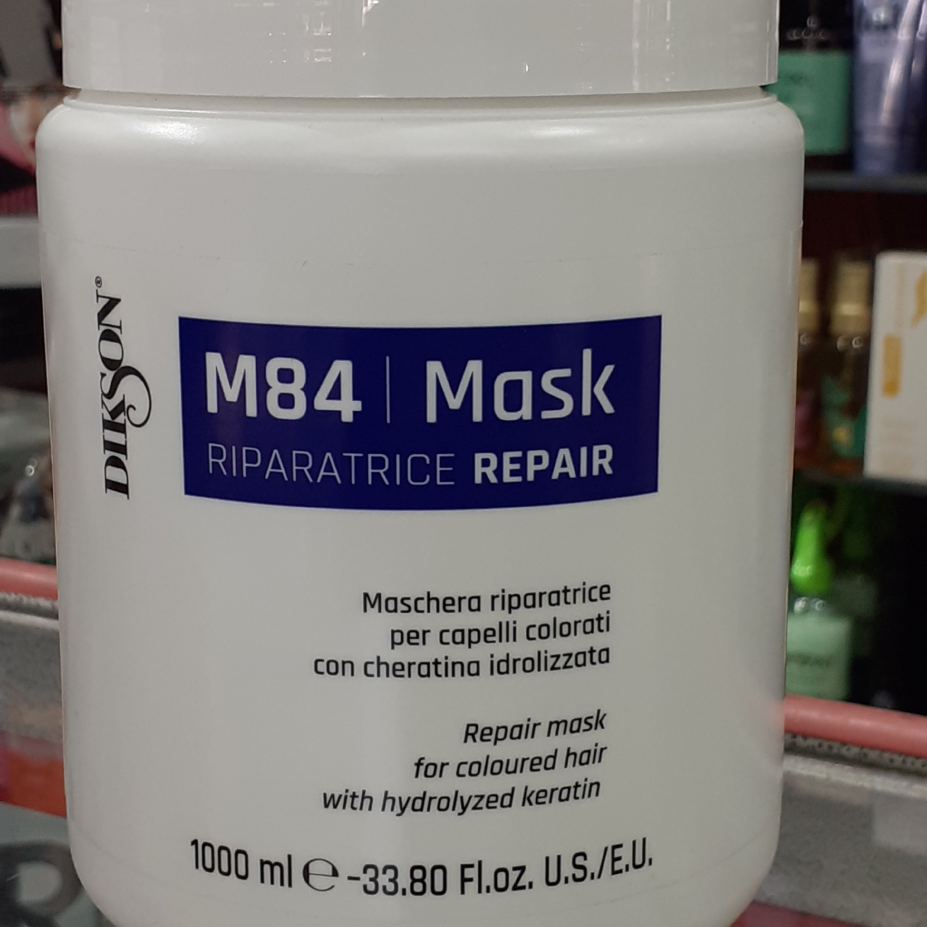 ماسک موی دیکسون مدل m84 مناسب موهای رنگ شده حجم 1000 میل