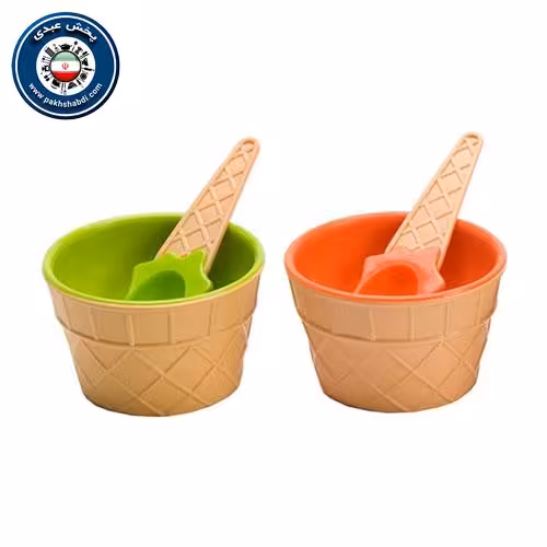 بستنی خوری فانتزی 2 عددی میراکل