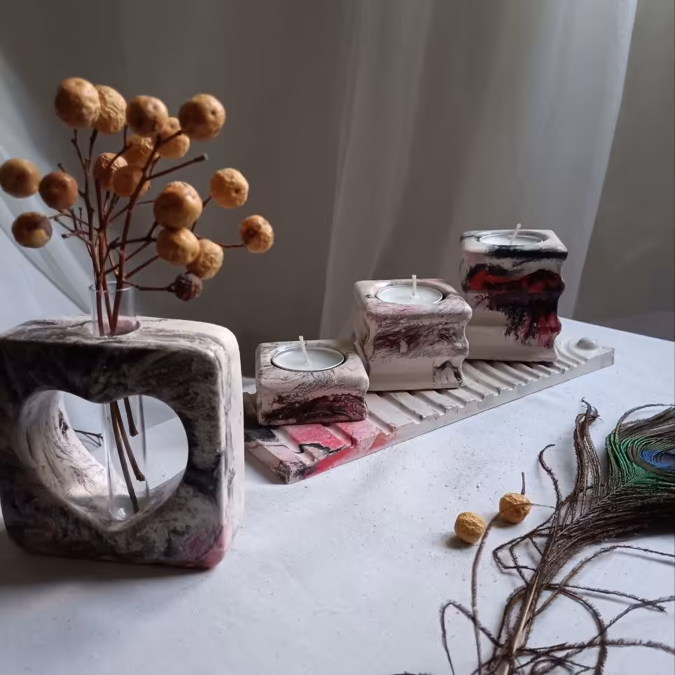 اکسسوری و کادویی و تزیینی و سنگ مصنوعی 