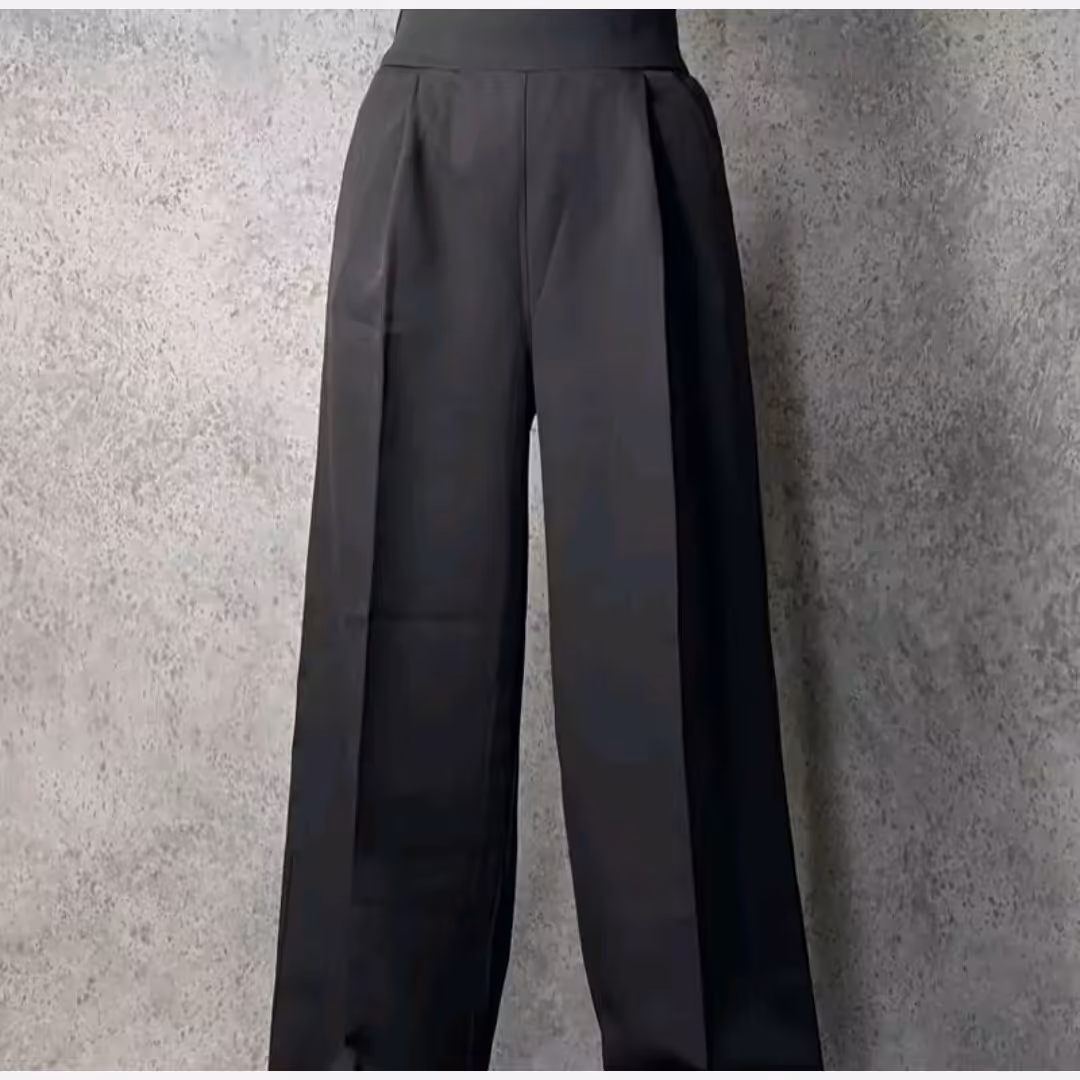 شلوار زنانه بگ مازراتی کمر کش جلو پیلی 2XL (44تا48)