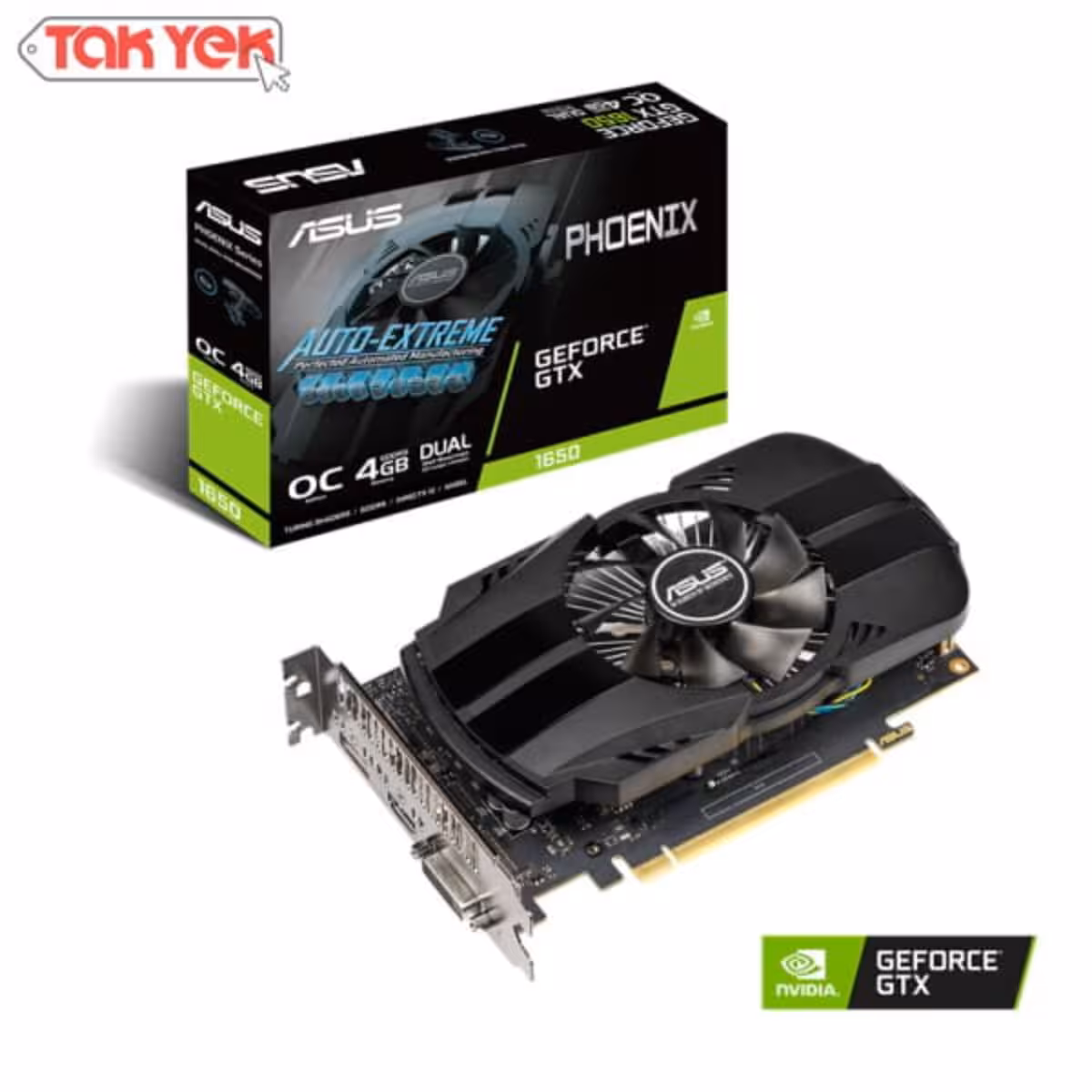 کارت گرافیک ایسوس مدل ASUS PH-GTX1650 O4G D6