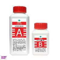 رزین اپوکسی اوریران کد AB-RED حجم 240 میلی لیتر مجموعه 2 عددی