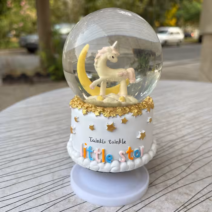 گوی موزیکال کوکی متوسط یونیکورن کد 01