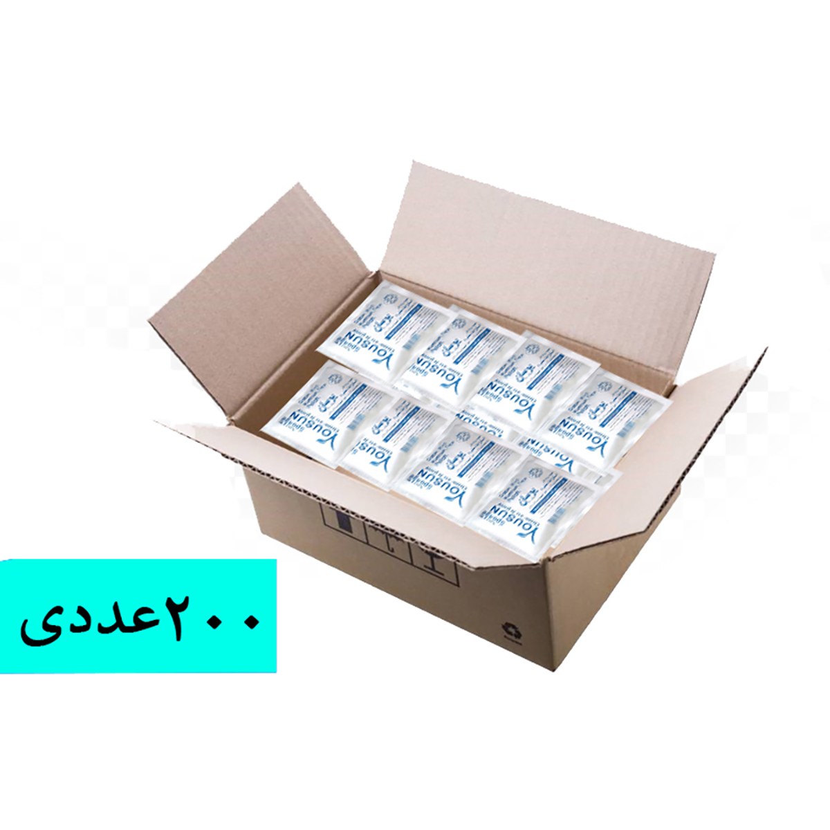 اسفنج براق کننده ظروف مسی برنجی استیل و آلومینیوم 200 عددی
