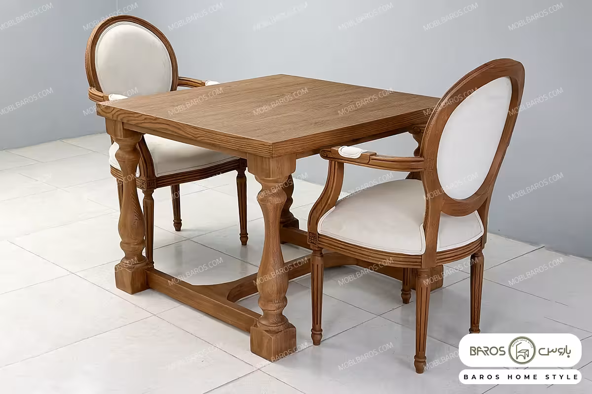 میز ناهارخوری کوچک و شیک دو نفره راشل