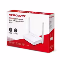 مودم روتر ADSL2 بی‌ سیم مرکوسیس مدل MW-300D

Mercusys MW300D 300Mbps Wireless N ADSL2+ Modem Router