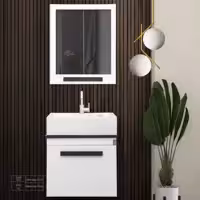 فولست کابین و روشویی کاکتوس کد 1011 مدل آرتین 50 با سنگ داتیس پارس سرام (ارسال به صورت پس کرایه)