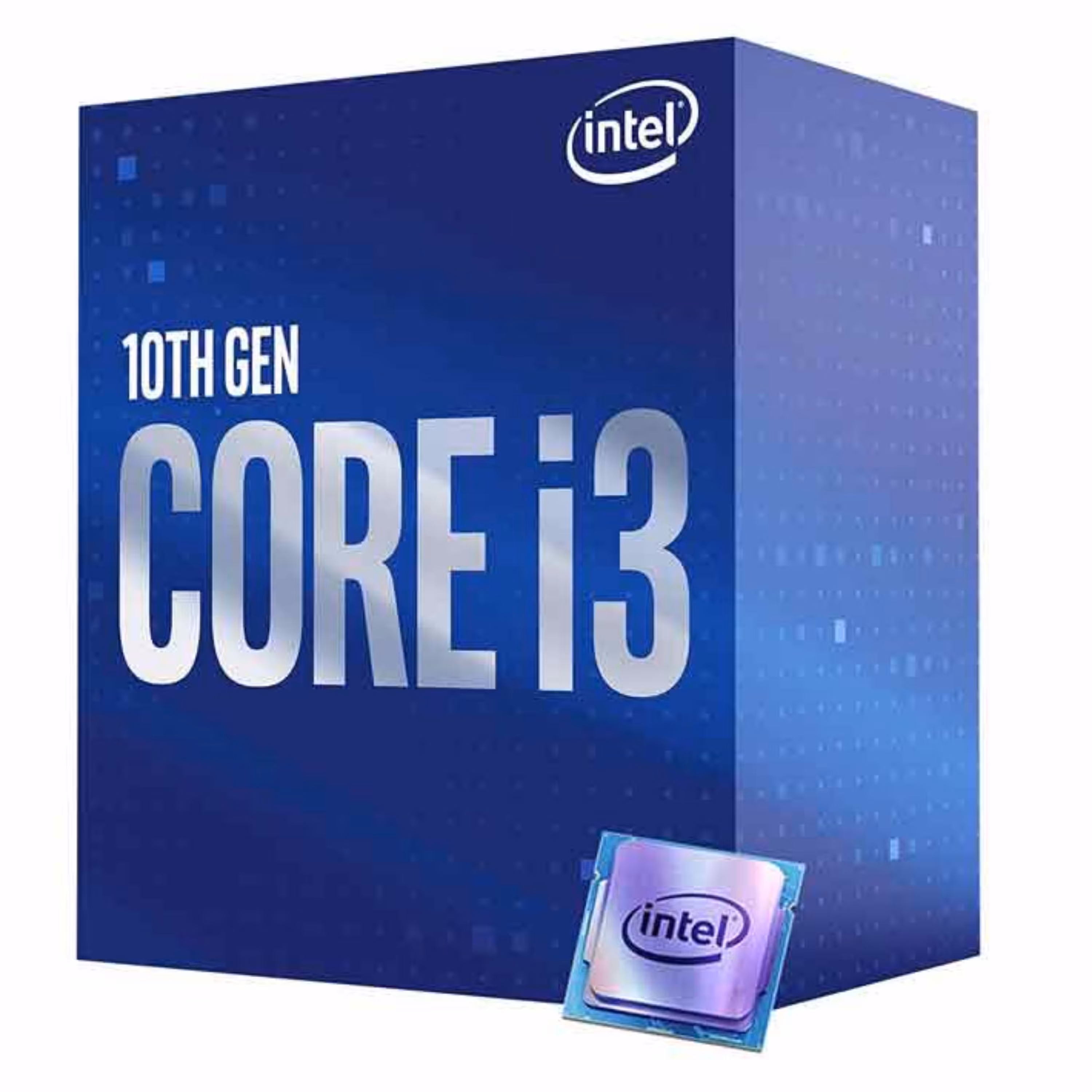 پردازنده CPU Intel COMET LAKE i3-10100F همراه با فن   