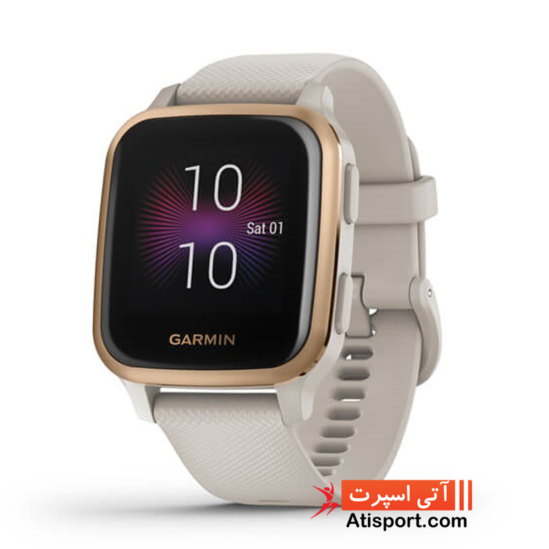 ساعت ورزشی هوشمند گارمین Venu Sq Rose Gold کد 242611