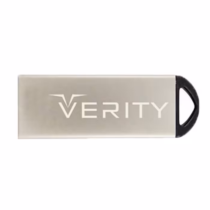 فلش مموری 16 گیگ وریتی فلزی VERITY 16GB گارانتی آسان سرویس