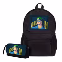 کوله پشتی طرح Billie eilish کد بیلی ایلیش