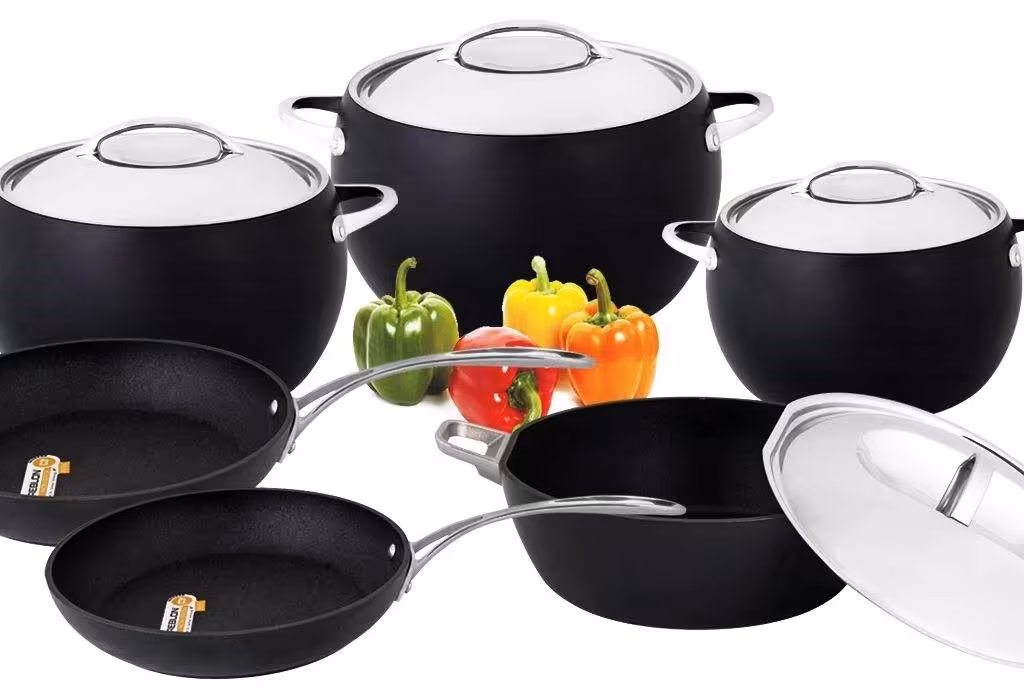 سرویس قابلمه 10 پارچه گرین تک M2مدل اپل