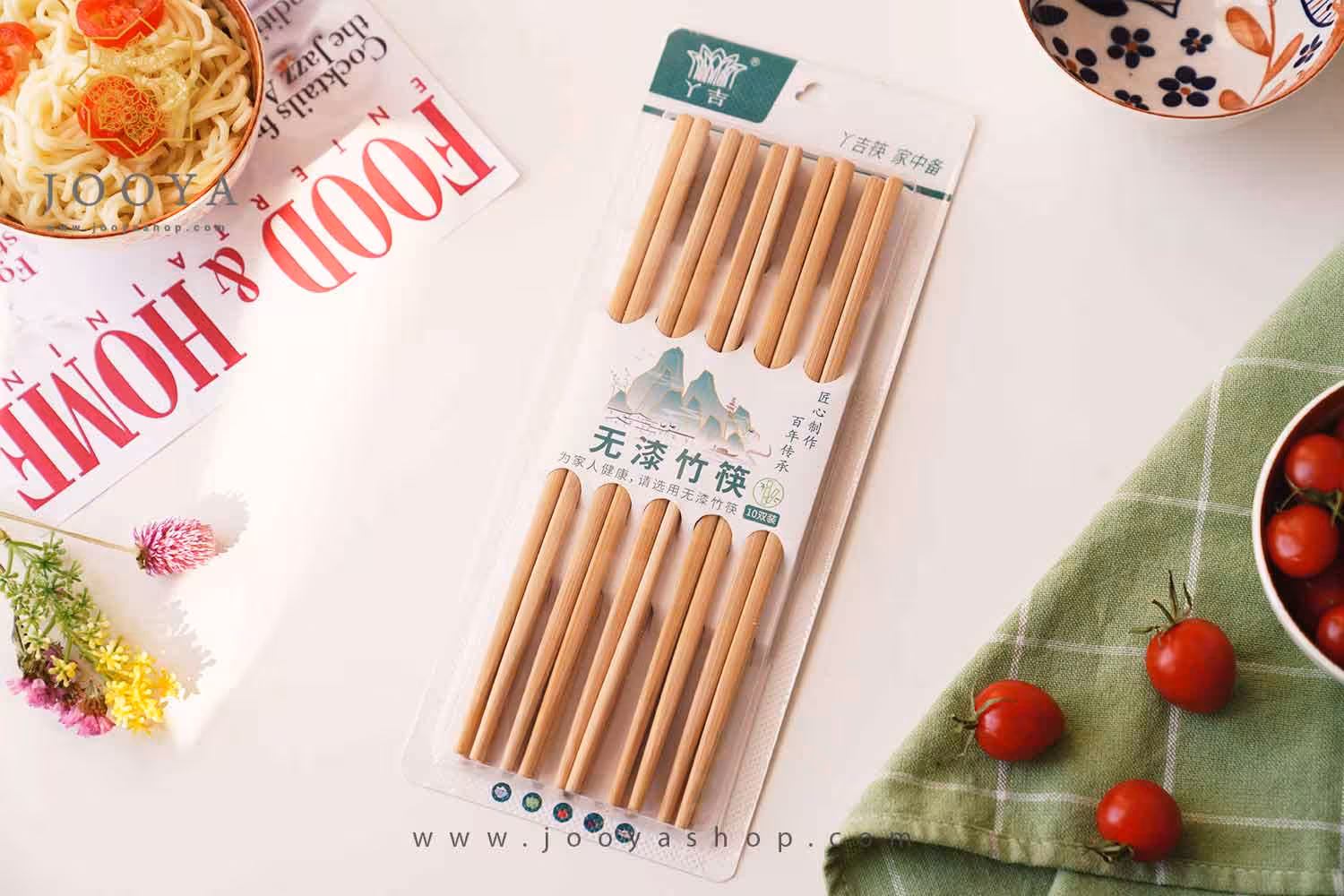 چاپستیک چوبی وکیوم