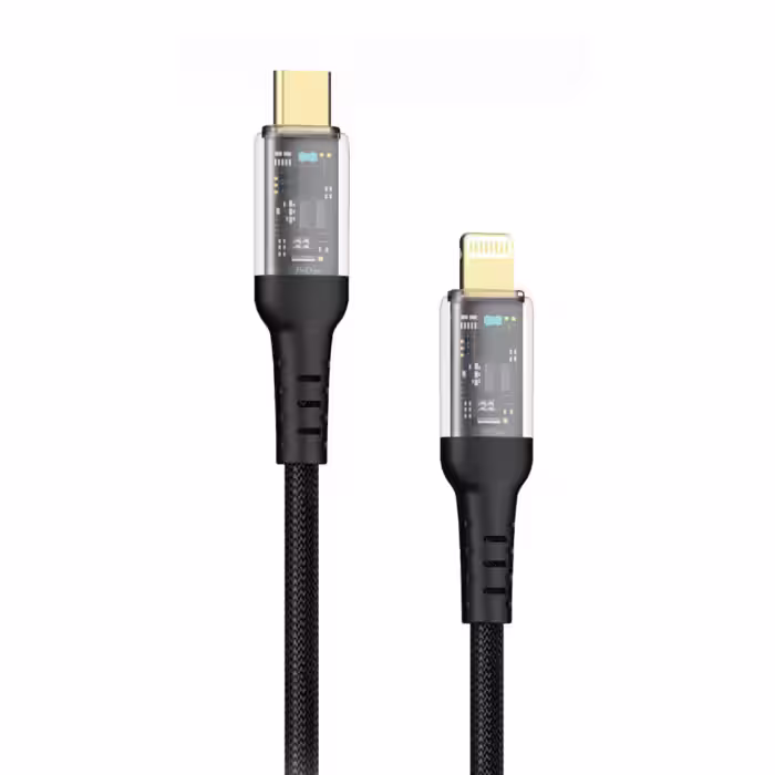 کابل تبدیل USB-C به لایتنینگ پرووان مدل PCC114 طول 1 متر