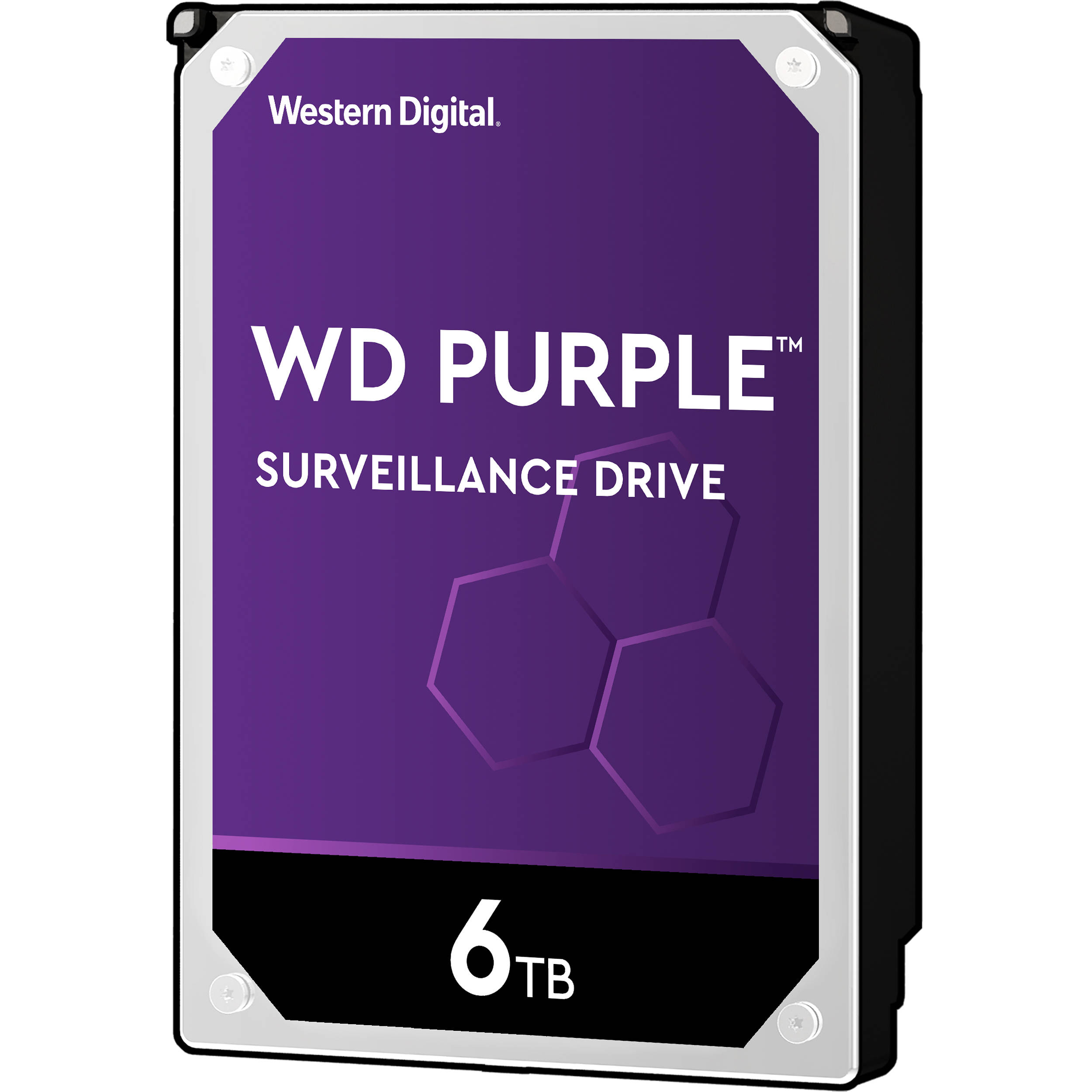 هارددیسک اینترنال وسترن دیجیتال مدل Purple WD60PURZ ظرفیت 6 ترابایت