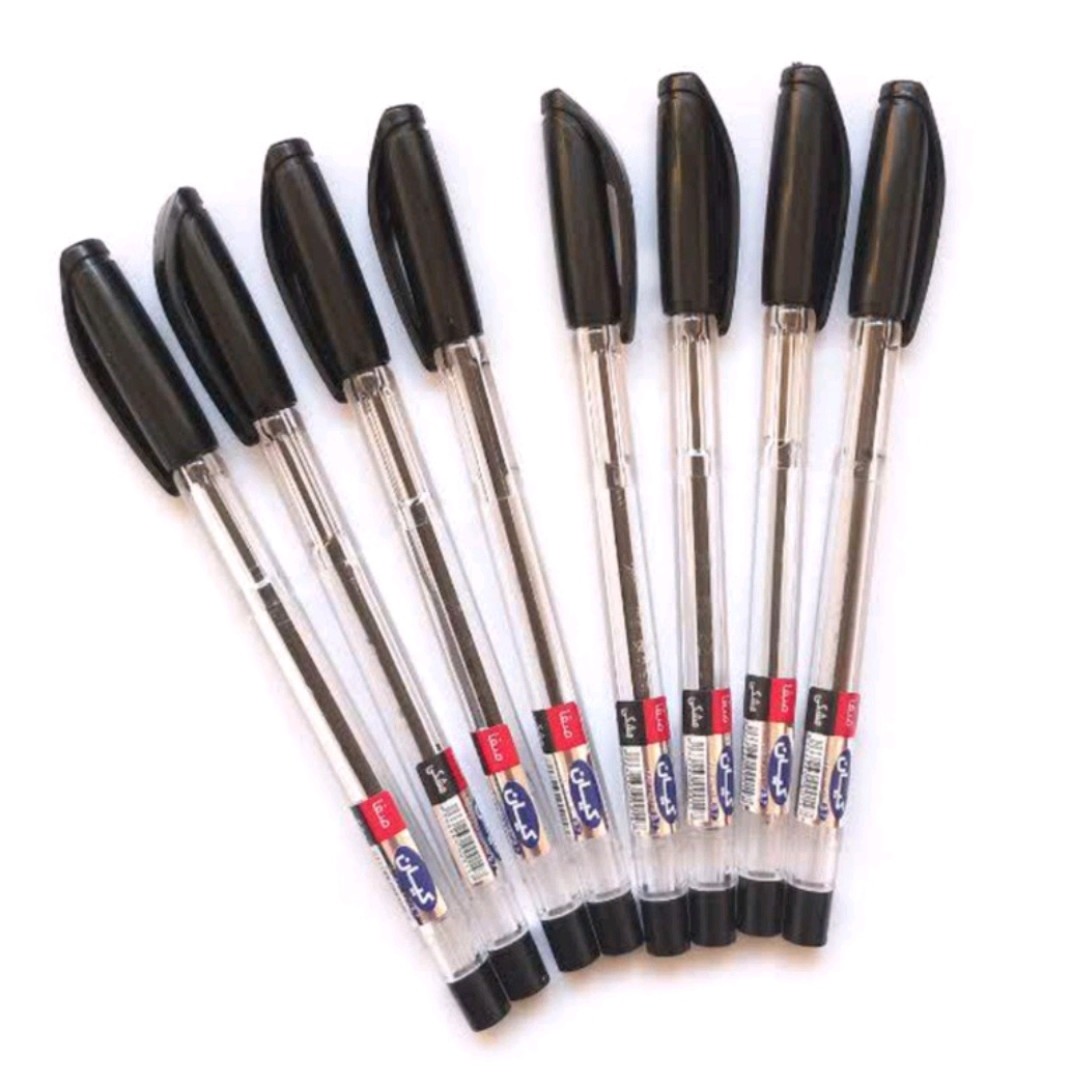 خودکار کیان مشکی درشت نویس پک 5 عددی (پس کرایه)